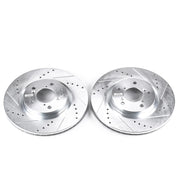 Power Stop JBR1383XPR 2011-2014 Honda Odyssey Disc Brake Rotor Set
