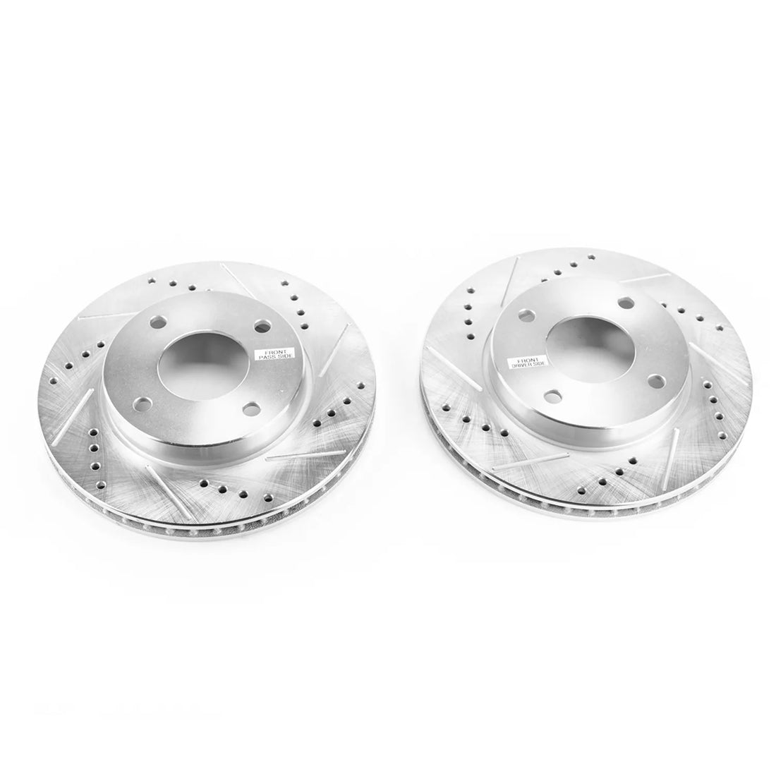 Power Stop JBR1387XPR 2009-2011 Nissan Versa Disc Brake Rotor Set