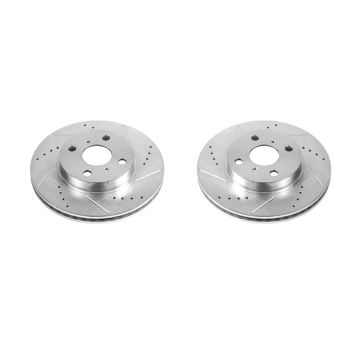 Power Stop JBR1388XPR 2012-2019 Toyota Prius C Disc Brake Rotor Set