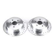 Power Stop JBR1391XPR 2009-2016 Toyota Venza Disc Brake Rotor Set