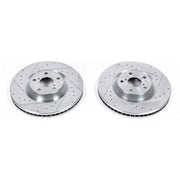 Power Stop JBR1392XPR 2009-2011 Lexus GS450h Disc Brake Rotor Set
