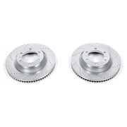 Power Stop JBR1395XPR 2010-2024 Toyota 4Runner Disc Brake Rotor Set