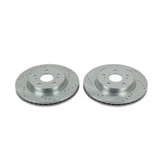 Power Stop JBR1503XPR 2006-2013 Suzuki Grand Vitara Disc Brake Rotor Set