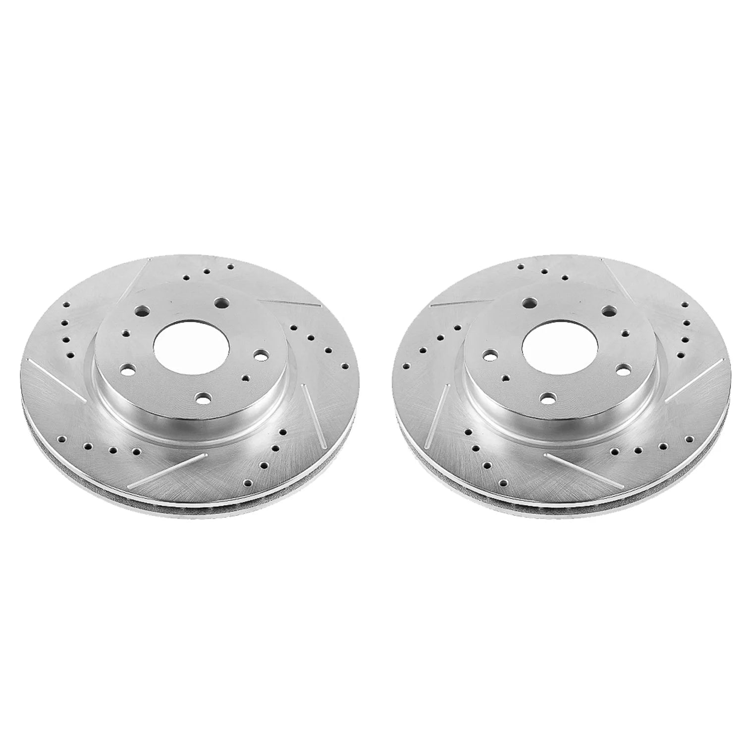 Power Stop JBR1504XPR 2007-2013 Suzuki SX4 Disc Brake Rotor Set
