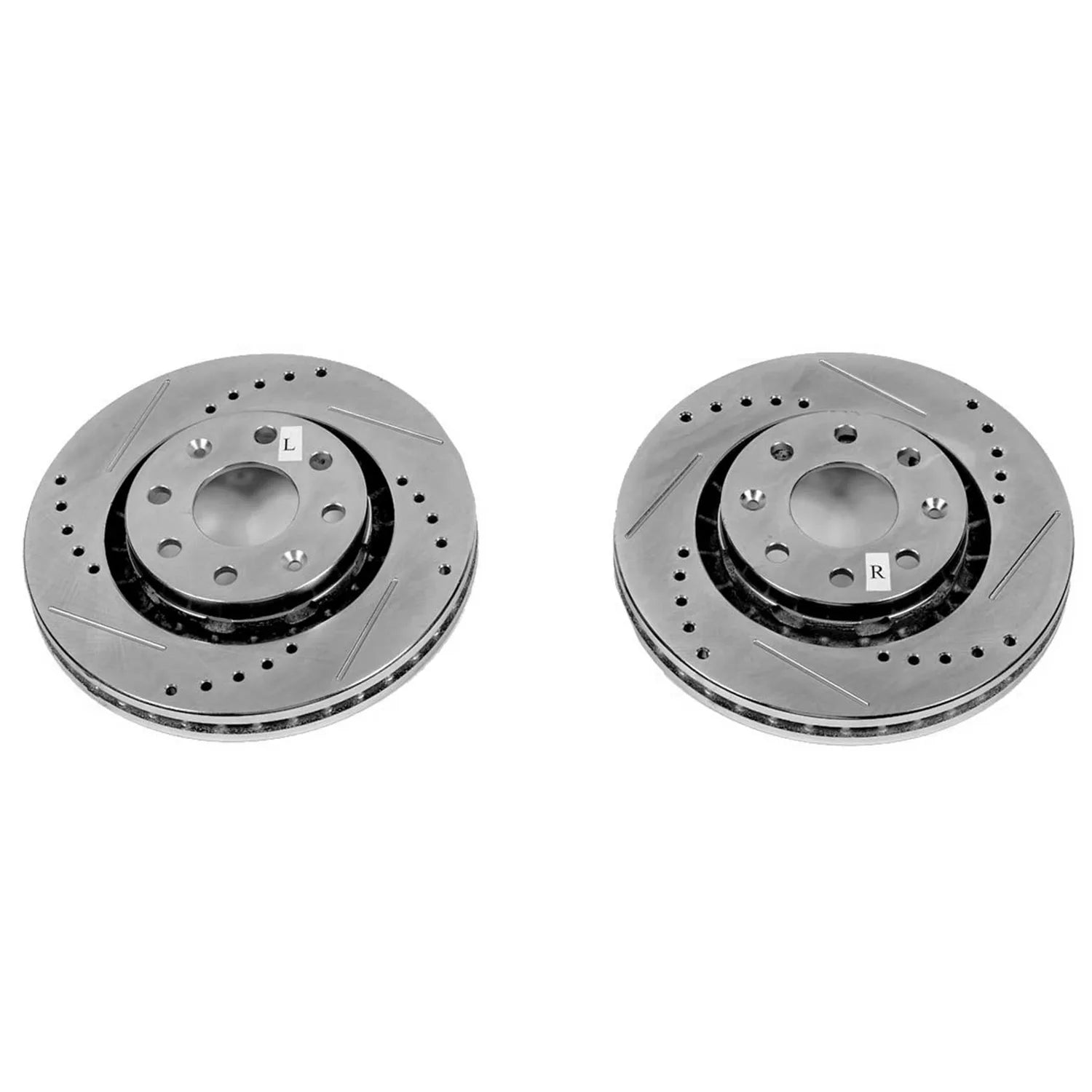 Power Stop JBR1508XPR 2014-2016 Chevrolet Spark EV Disc Brake Rotor Set