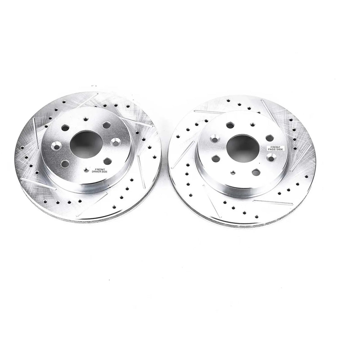 Power Stop JBR1514XPR 2003-2005 Kia Rio Disc Brake Rotor Set