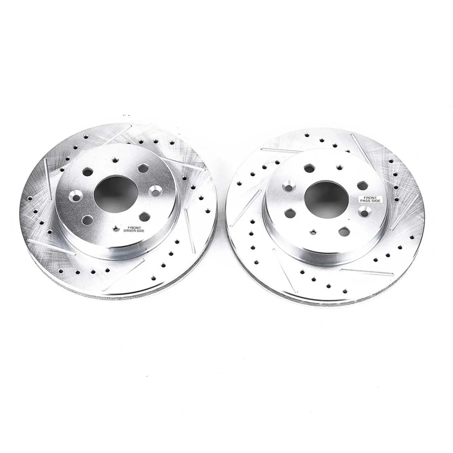 Power Stop JBR1514XPR 2003-2005 Kia Rio Disc Brake Rotor Set