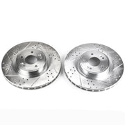 Power Stop JBR1529XPR 2010-2016 Hyundai Genesis Coupe Disc Brake Rotor Set