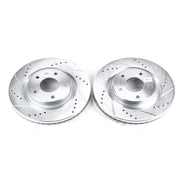 Power Stop JBR1538XPR 2017-2019 Nissan Sentra Disc Brake Rotor Set