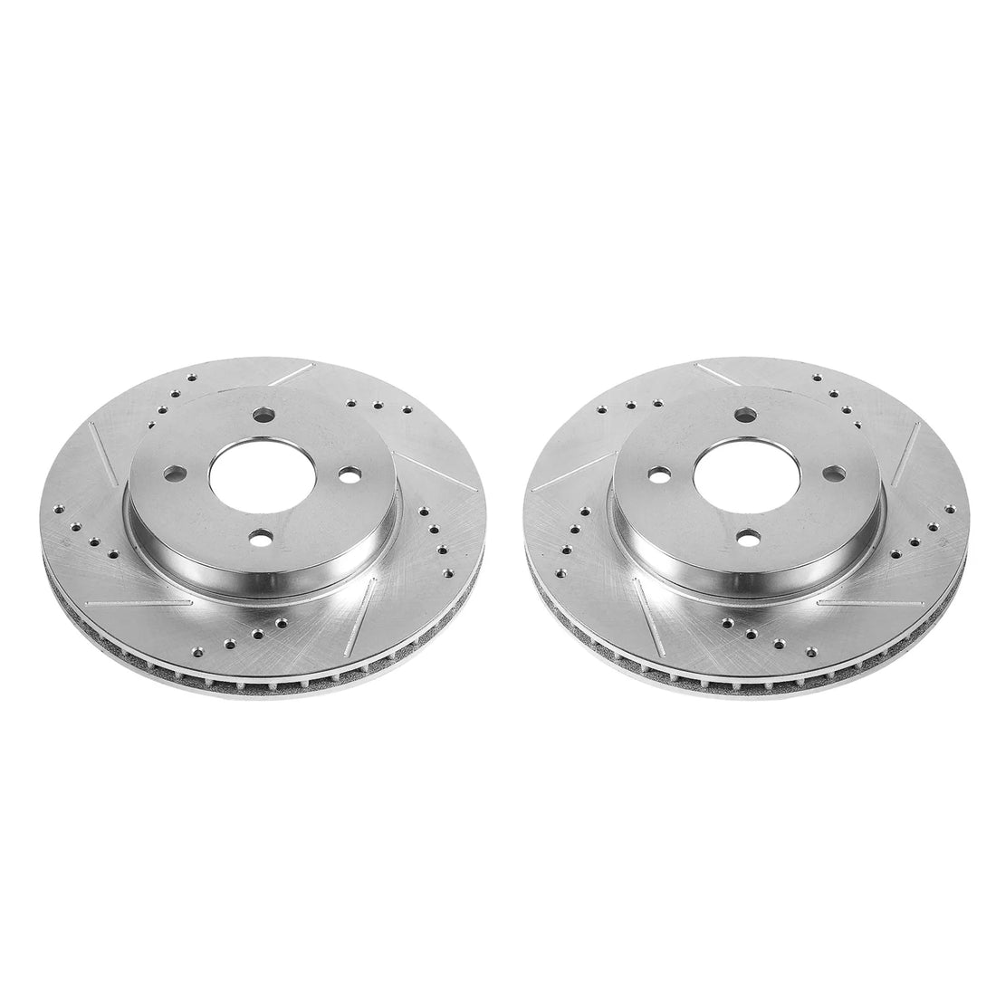 Power Stop JBR1539XPR 2014-2019 Nissan Versa Note Disc Brake Rotor Set