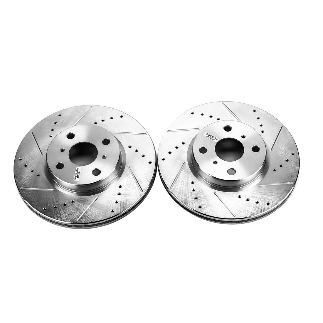 Power Stop JBR1546XPR 2012-2018 Toyota Yaris Disc Brake Rotor Set