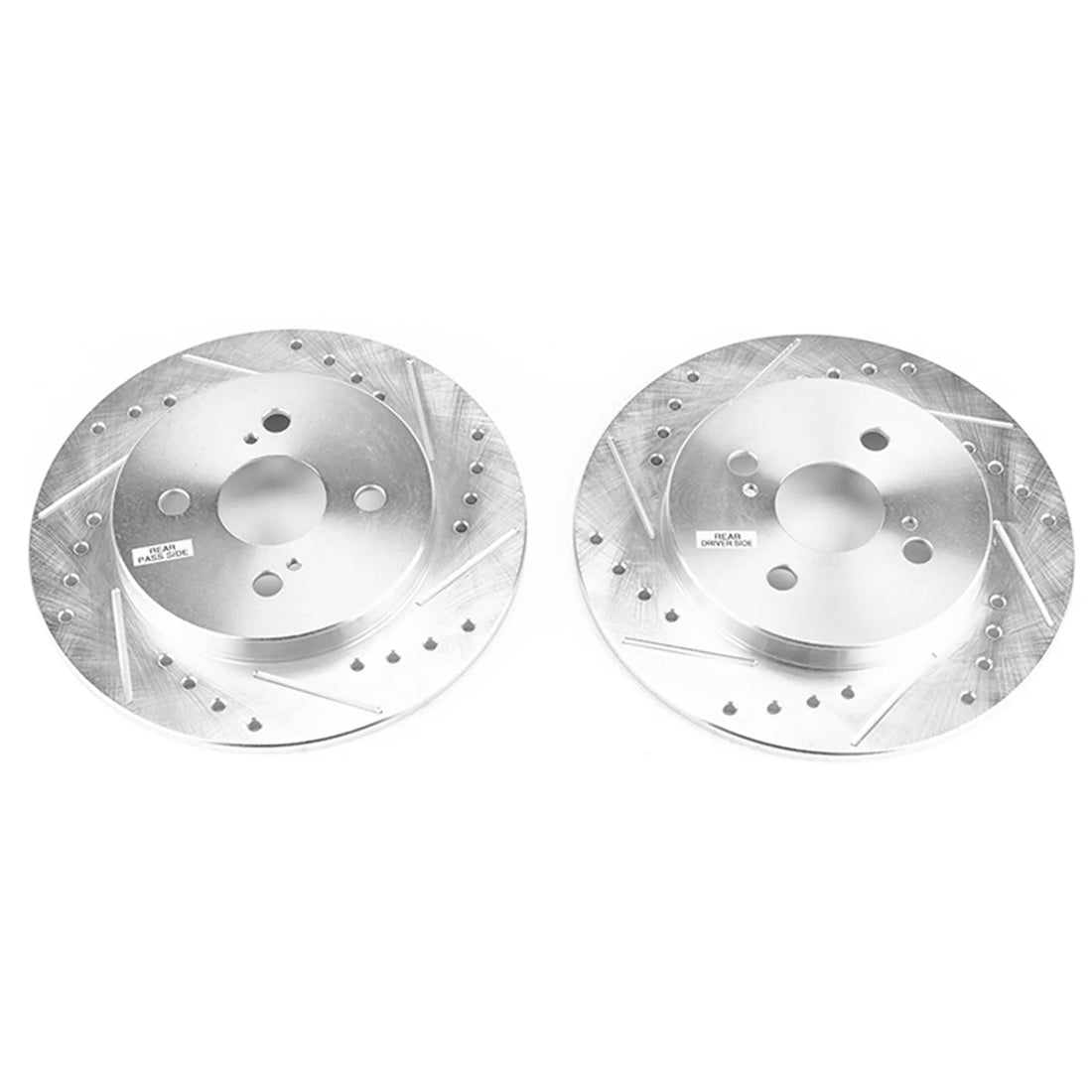 Power Stop JBR1547XPR 2012-2018 Toyota Yaris Disc Brake Rotor Set