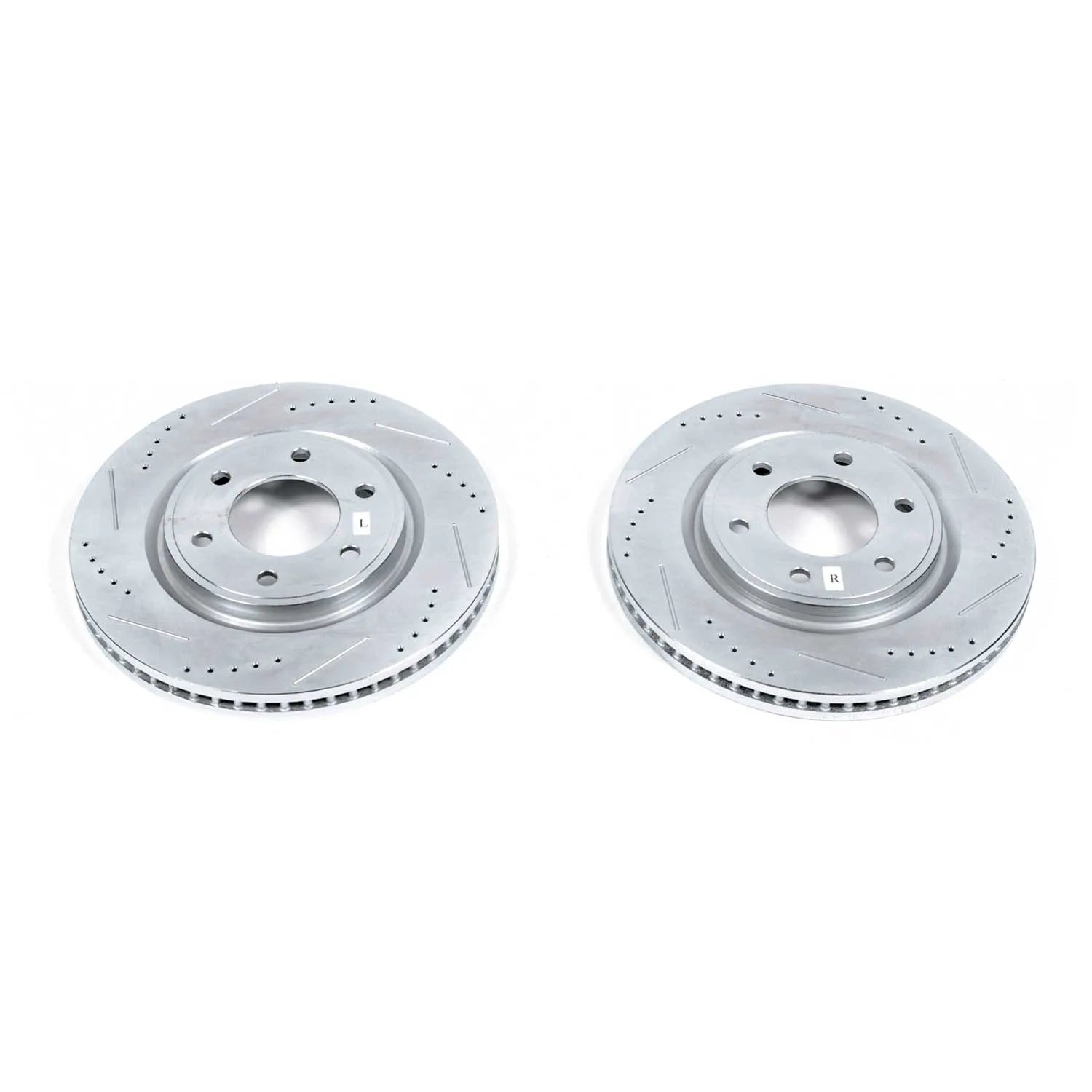 Power Stop JBR1552XPR 2014-2024 INFINITI QX80 Disc Brake Rotor Set
