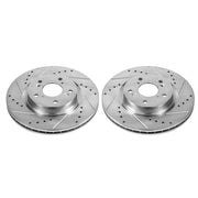Power Stop JBR1555XPR 2012-2016 Honda CR-V Disc Brake Rotor Set