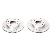 Power Stop JBR155XPR 2000-2006 Honda Insight Disc Brake Rotor Set
