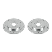 Power Stop JBR1560XPR 2011-2017 Lexus CT200h Disc Brake Rotor Set