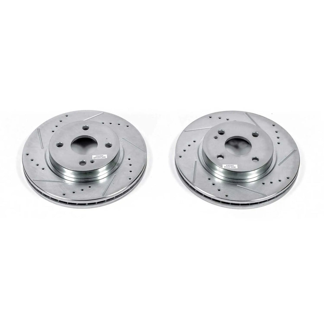 Power Stop JBR1561XPR 2011-2014 Mazda 2 Disc Brake Rotor Set