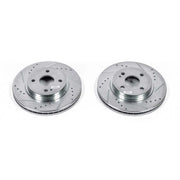 Power Stop JBR1561XPR 2011-2014 Mazda 2 Disc Brake Rotor Set