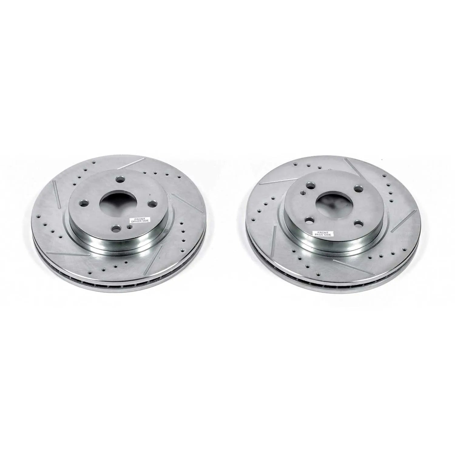 Power Stop JBR1561XPR 2011-2014 Mazda 2 Disc Brake Rotor Set