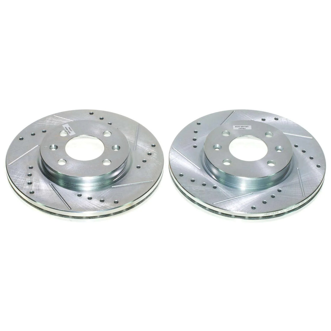Power Stop JBR1566XPR 2012-2017 Kia Rio Disc Brake Rotor Set