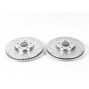 Power Stop JBR1585XPR 2013-2020 Hyundai Santa Fe Disc Brake Rotor Set
