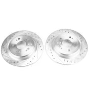 Power Stop JBR1586XPR 2014-2020 Acura RLX Disc Brake Rotor Set