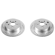 Power Stop JBR1702XPR 2014-2018 Subaru Forester Disc Brake Rotor Set
