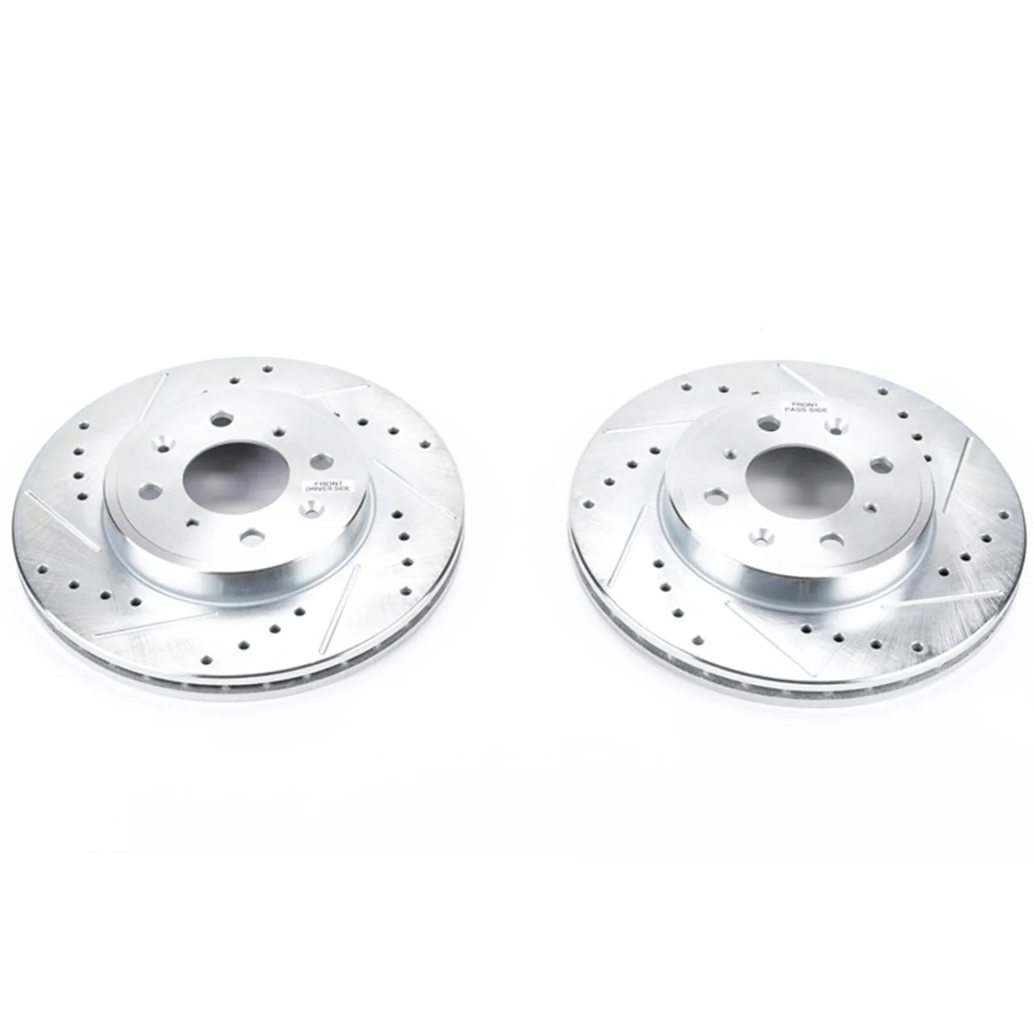 Power Stop JBR1714XPR 2015-2020 Honda Fit Disc Brake Rotor Set