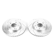 Power Stop JBR1716XPR 2017-2022 Nissan Rogue Sport Disc Brake Rotor Set