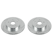 Power Stop JBR1718XPR 2025 Subaru Forester Disc Brake Rotor Set