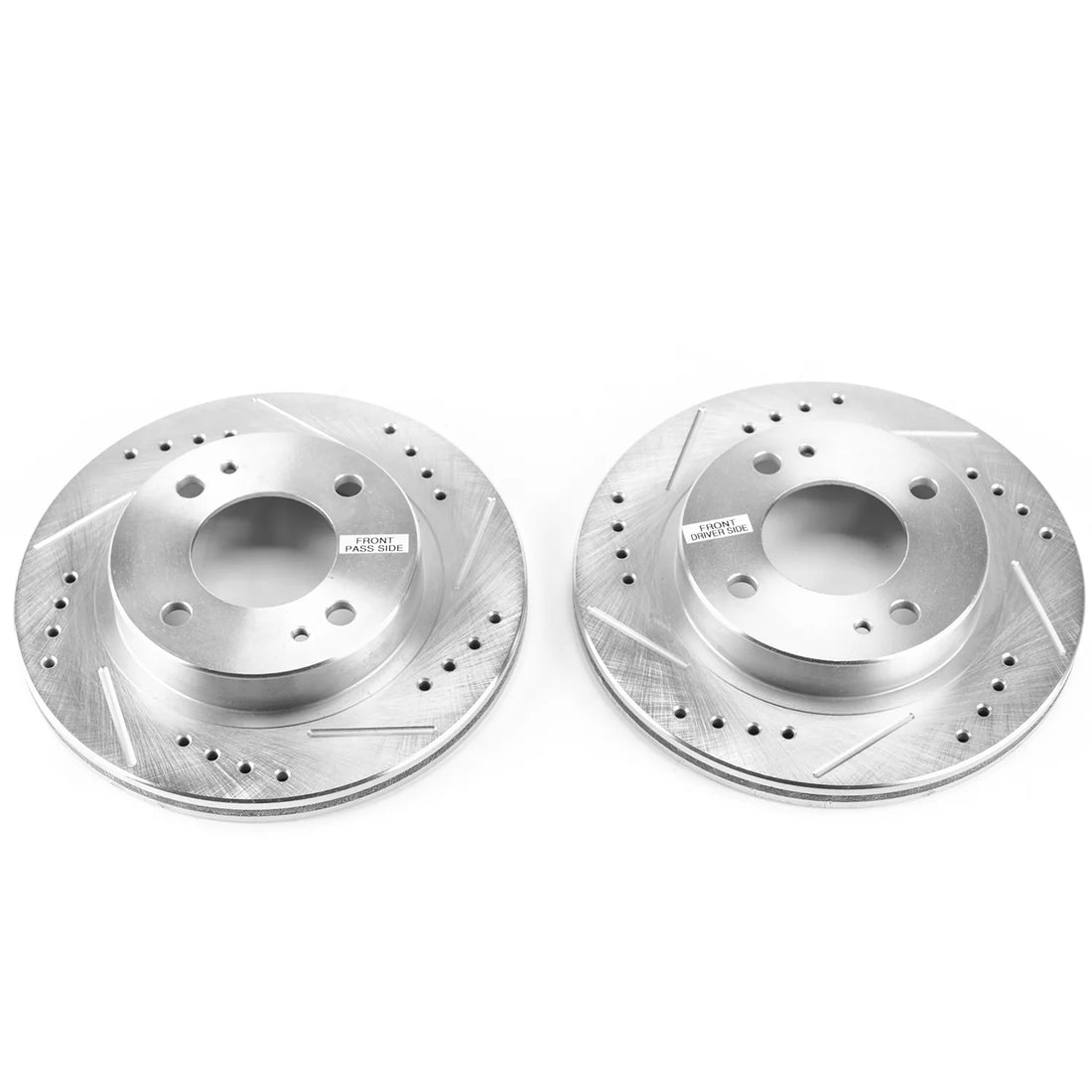 Power Stop JBR1722XPR 2014-2015 Mitsubishi Mirage Disc Brake Rotor Set