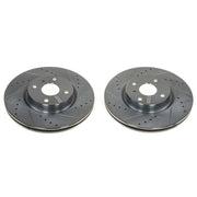 Power Stop JBR1725XPR 2016-2026 Mazda MX-5 Miata Disc Brake Rotor Set