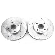 Power Stop JBR1743XPR 2019-2020 Toyota Yaris Disc Brake Rotor Set
