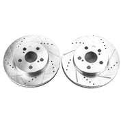 Power Stop JBR1744XPR 2016-2022 Toyota Prius Disc Brake Rotor Set
