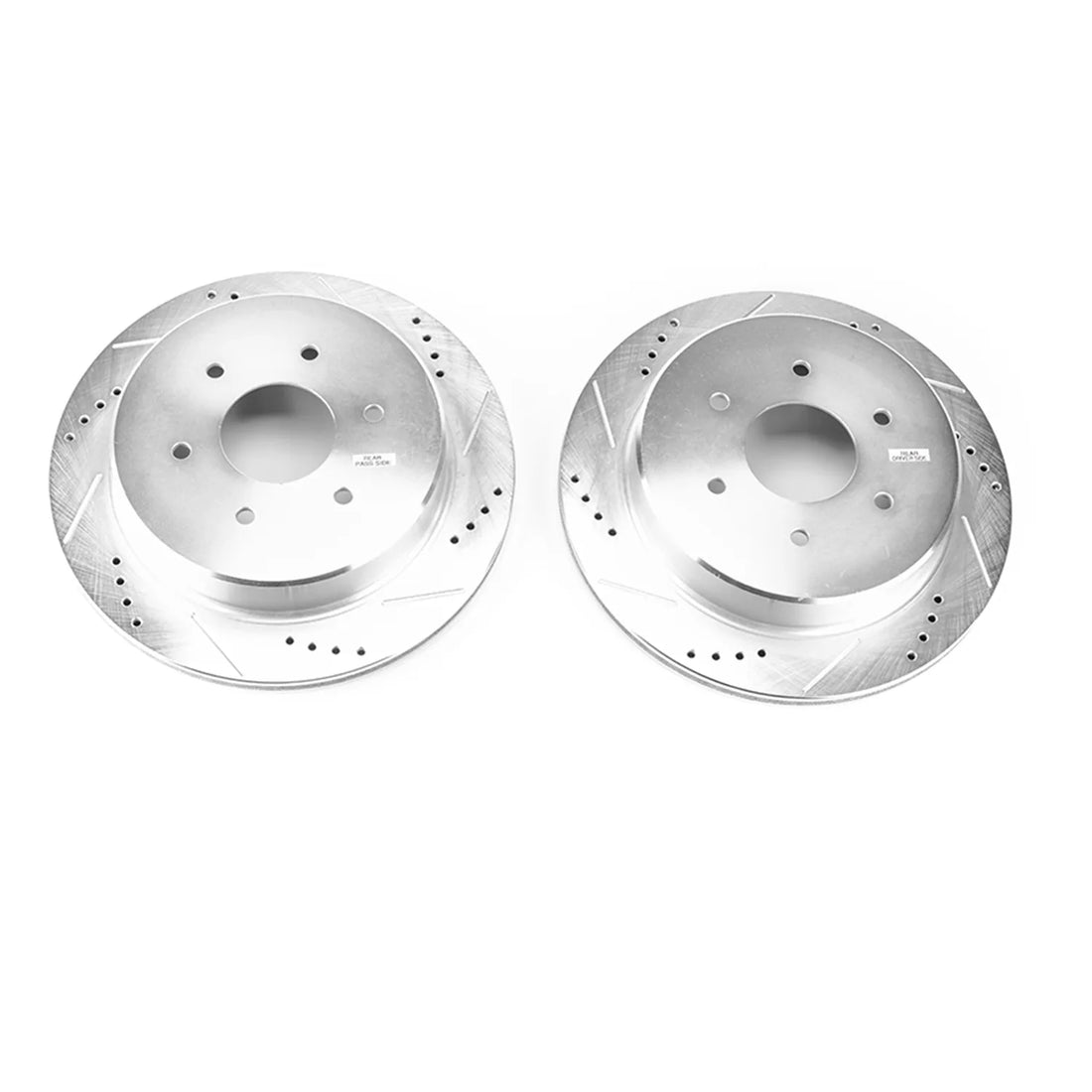 Power Stop JBR1753XPR 2017-2024 Nissan TITAN Disc Brake Rotor Set