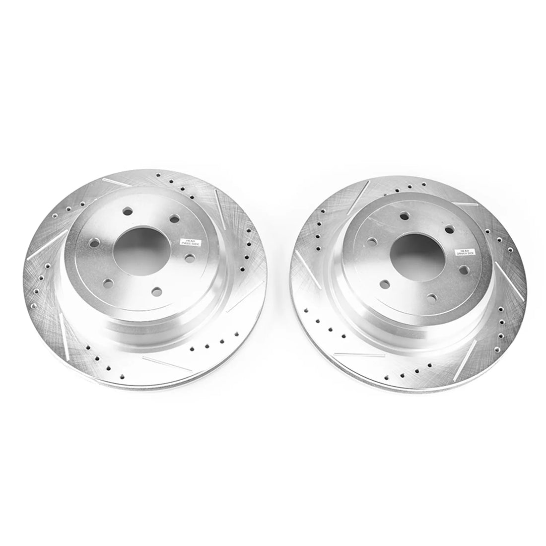 Power Stop JBR1755XPR 2016-2024 Nissan TITAN XD Disc Brake Rotor Set