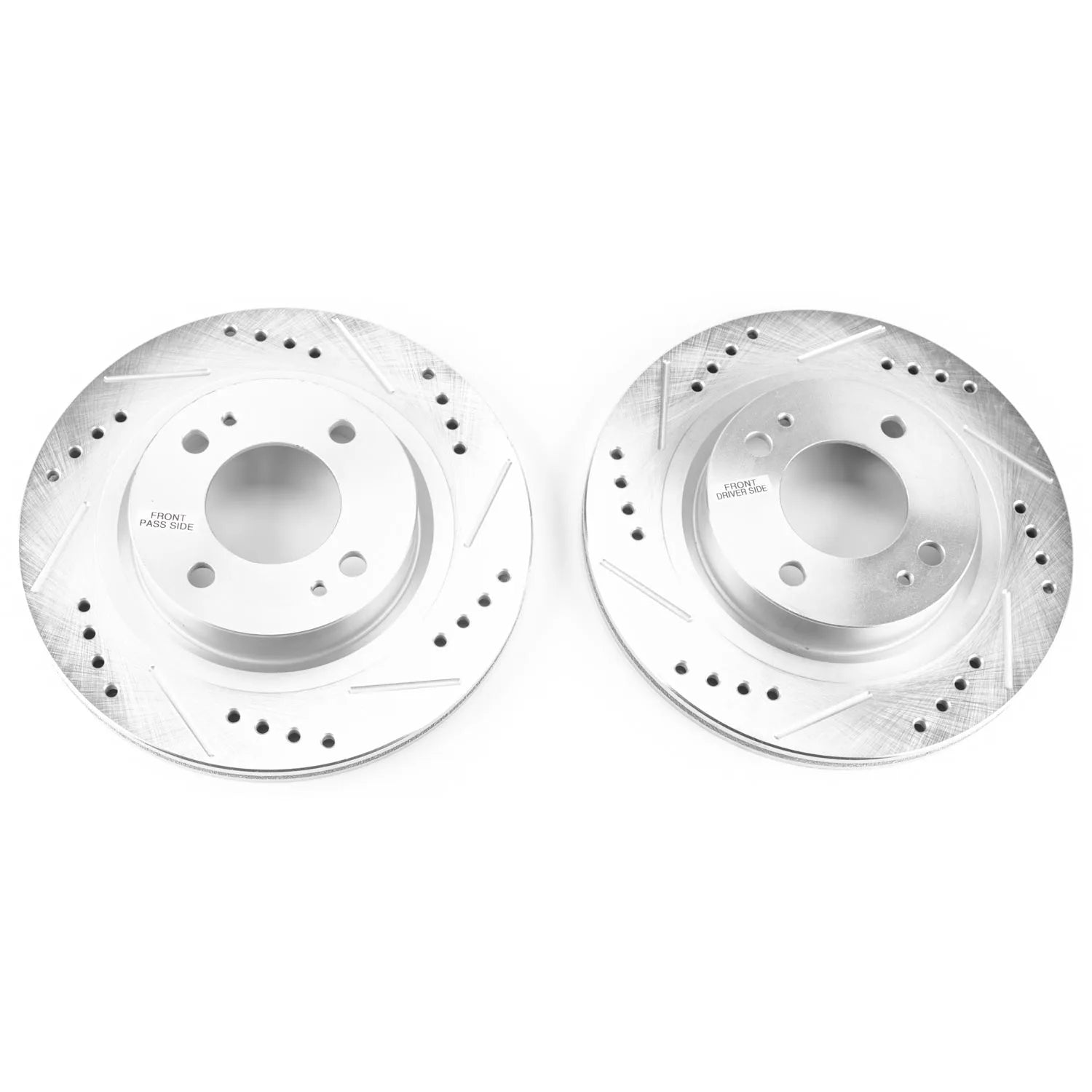 Power Stop JBR1762XPR 2017-2024 Mitsubishi Mirage G4 Disc Brake Rotor Set