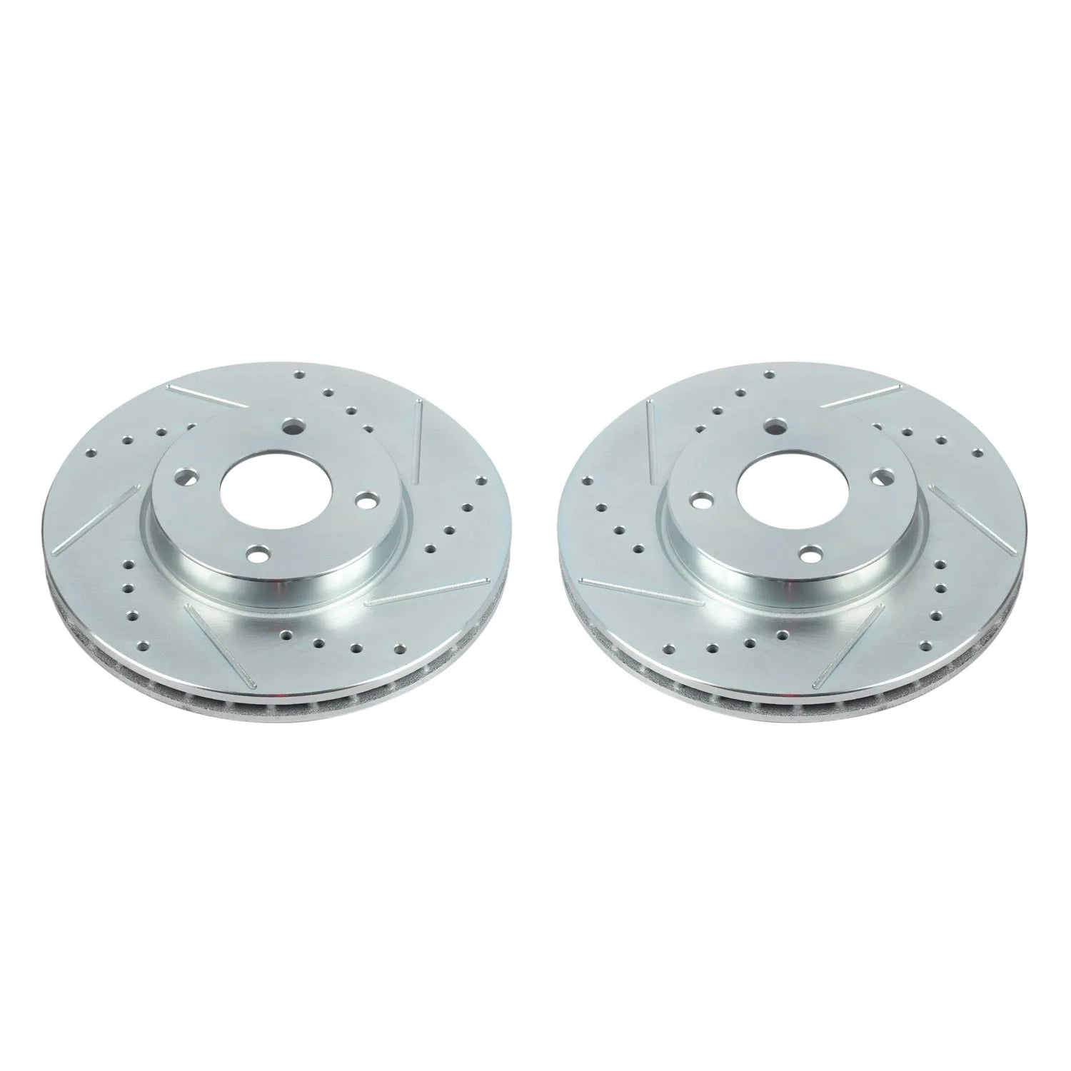 Power Stop JBR1765XPR 2020-2025 Nissan Versa Disc Brake Rotor Set