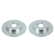 Power Stop JBR1781XPR 2017-2020 Acura MDX Disc Brake Rotor Set