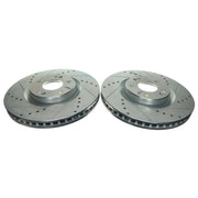 Power Stop JBR1902XPR 2021-2026 Hyundai Santa Fe Disc Brake Rotor Set