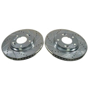 Power Stop JBR1904XPR 2019-2024 Kia Forte Disc Brake Rotor Set
