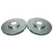 Power Stop JBR1906XPR 2020-2025 Hyundai Palisade Disc Brake Rotor Set