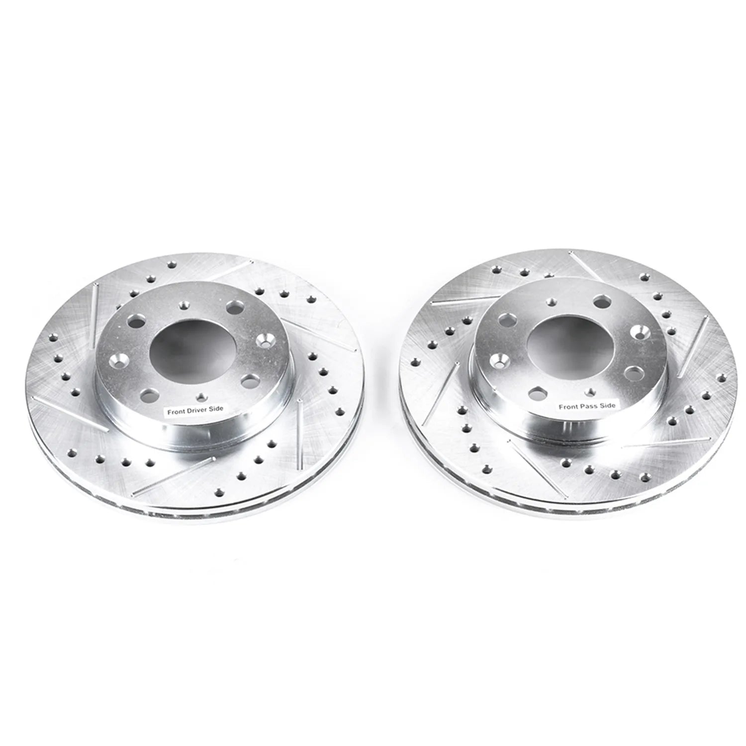 Power Stop JBR304XPR 1988-1991 Honda Civic Disc Brake Rotor Set