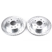 Power Stop JBR383XPR 1986-1991 Mazda RX-7 Disc Brake Rotor Set