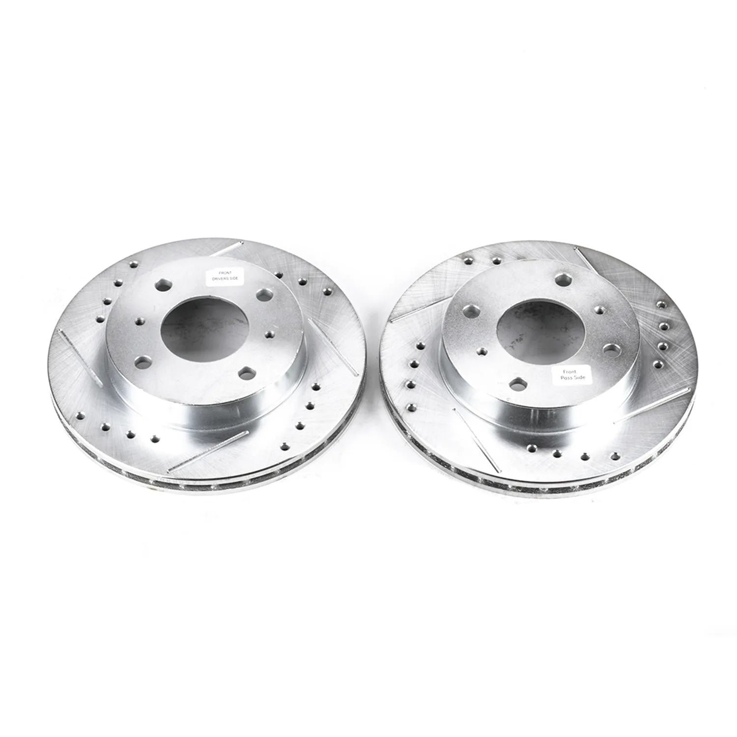 Power Stop JBR502XPR 1989-1996 Nissan 240SX Disc Brake Rotor Set