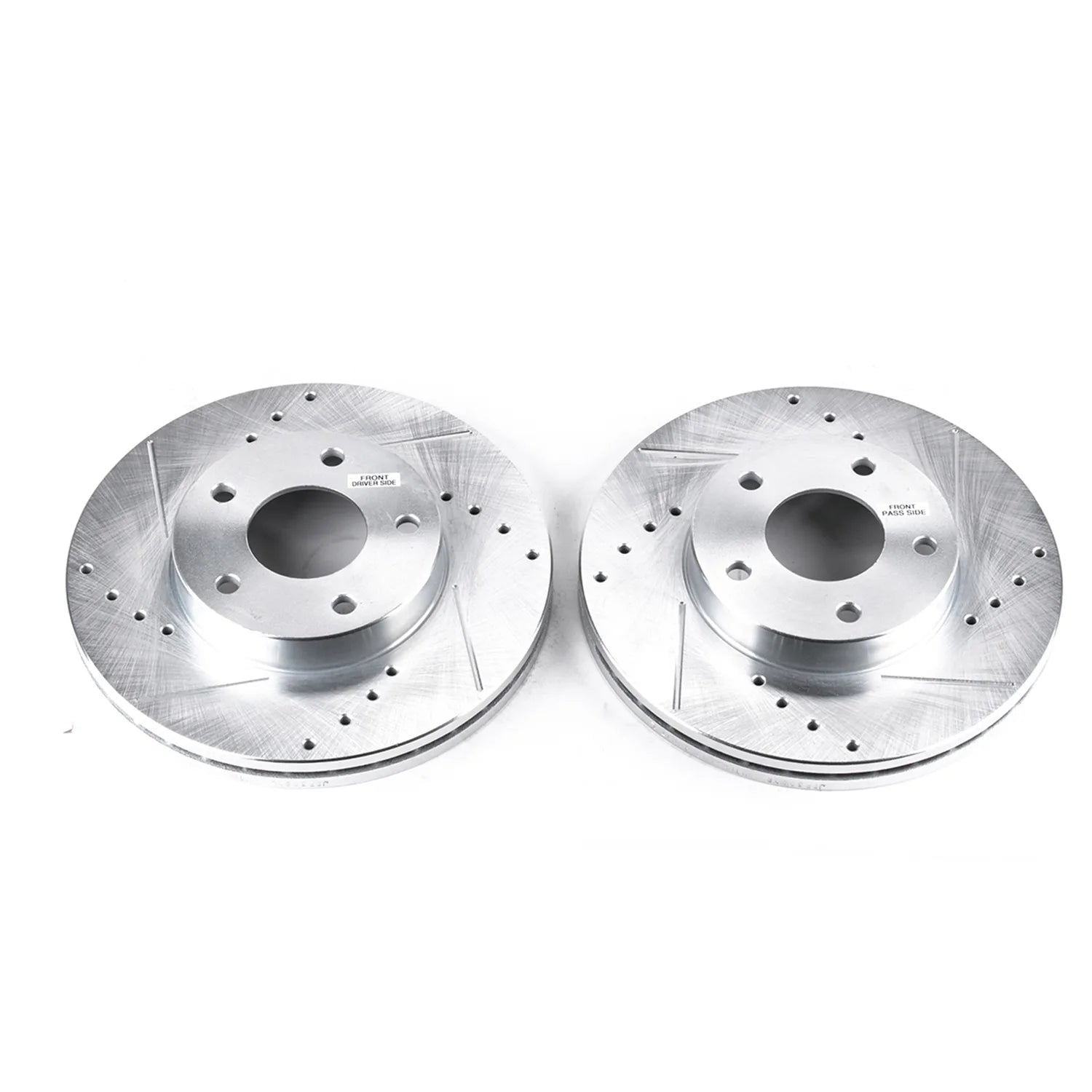 Power Stop JBR508XPR 1989-1990 Nissan 300ZX Disc Brake Rotor Set