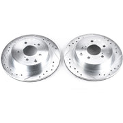 Power Stop JBR509XPR 1989-1996 Nissan 300ZX Disc Brake Rotor Set