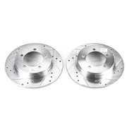 Power Stop JBR519XPR 1990-1994 Plymouth Laser Disc Brake Rotor Set