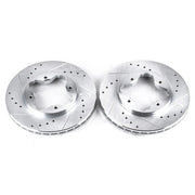 Power Stop JBR524XPR 1997 Acura CL Disc Brake Rotor Set