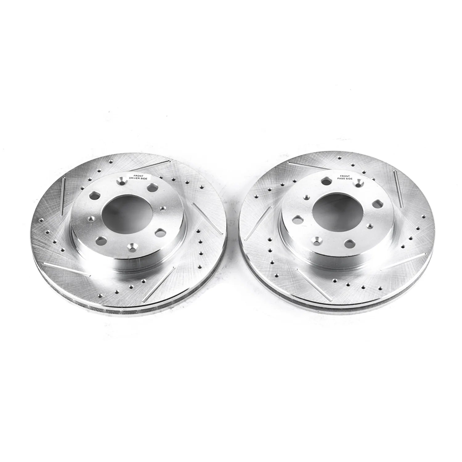 Power Stop JBR525XPR 1990-2000 Honda Civic Disc Brake Rotor Set